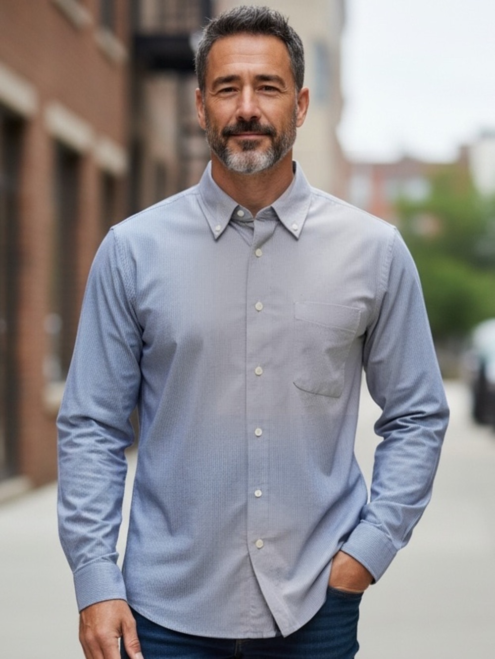 Daniel Cremieux Italian Cotton Button Down sz XL